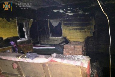 В Черниговской области в результате пожара погибла пожилая женщина