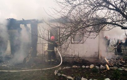 В Хмельницкой области при пожаре погиб пожилой мужчина