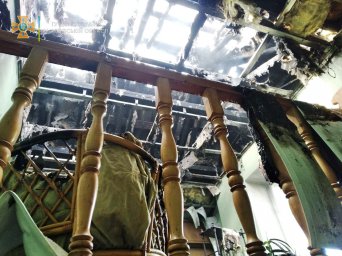 В Яворове при пожаре погиб пожилой мужчина