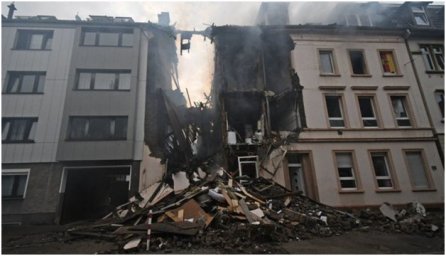 В Германии взорвался дом. Есть жертвы