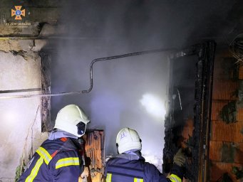 При пожаре в Закарпатской области пострадала женщина