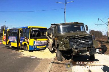 В ДТП в Луцке пострадали десять человек