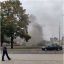 В Харькове на станции метро горел киоск. Было сильное задымление
