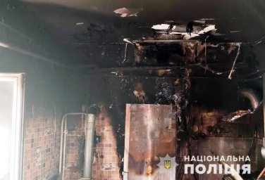 В Полтавской области при пожаре погиб ребенок