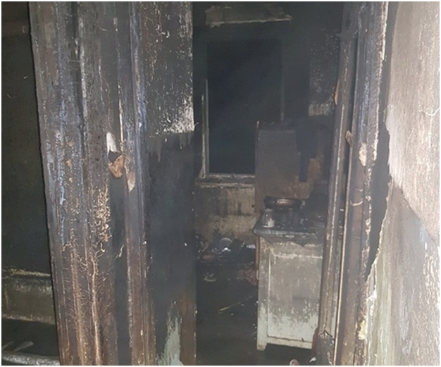 В Бахмуте в сгоревшей квартире обнаружены тела двоих мужчин