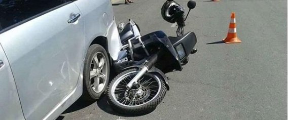 В Боярке столкнулись автомобиль и мотоцикл. Есть пострадавшие