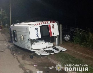 В Ужгороде произошло ДТП со «Скорой помощью»