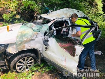 Смертельное ДТП в Яремче. Появилось видео