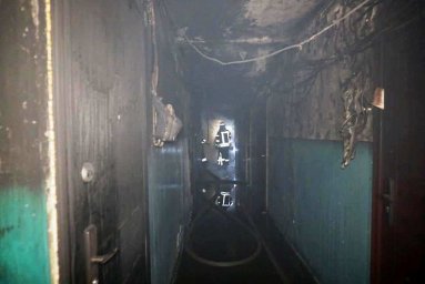 При пожаре в Днепре пострадали пять человек