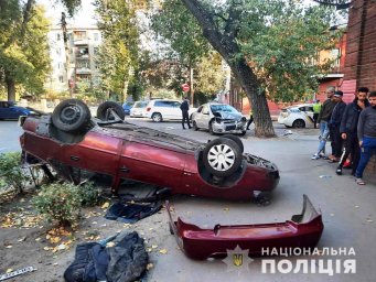 В ДТП в Харькове пострадали три человека