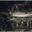 В Киеве подожгли автомобиль Toyota Corolla