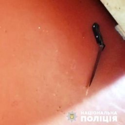 В Обухове мужчина ударил ножом родственника. Появилось видео