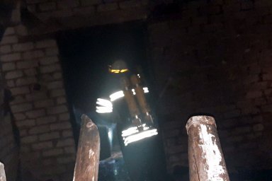 При пожаре в Апостолово пострадал пожилой мужчина