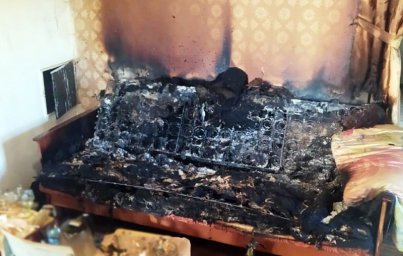 При пожаре в Полтавской области погиб пожилой мужчина