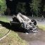 В Каменском перевернулся автомобиль
