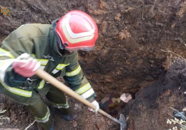 В Кировоградской области мужчину засыпало грунтом