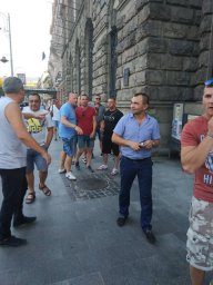 Во Львове произошел серьезный конфликт между поляками и местными жителями. Фото