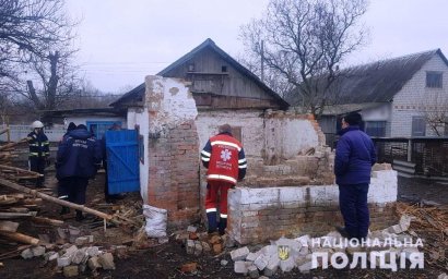 В Полтавской области на мужчину обвалилась крыша дома