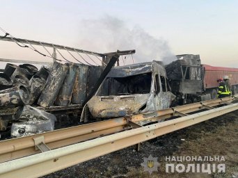 Масштабное ДТП в Одесской области. Появилось видео