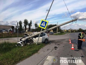 На Львовщине в ДТП пострадали четыре человека