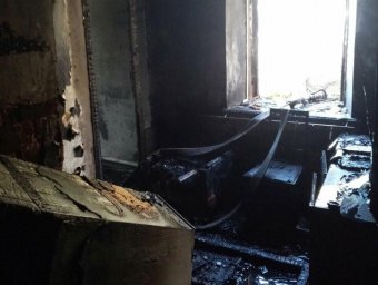 При пожаре в Днепре погибла женщина