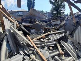 В Белозерском произошел взрыв в гараже