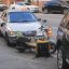 В ДТП в Киеве пострадало два человека. Появилось видео