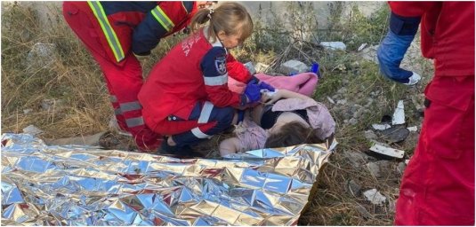 У Краснограді 10-річна дівчинка впала з недобудованої будівлі