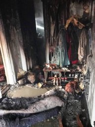 При пожаре в Луцке погибли три человека
