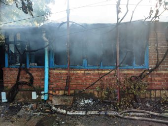При пожаре в Донецкой области погибла пожилая женщина