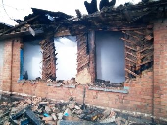 При пожаре в Полтавской области погибла пожилая женщина