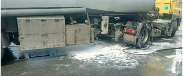В Киеве на проспекте Бажана загорелся бензовоз. Появилось видео