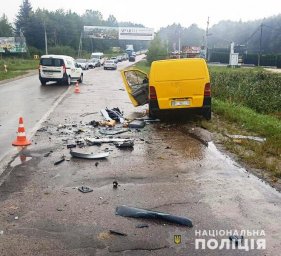 В Трускавце в ДТП пострадали пять человек. Появилось видео