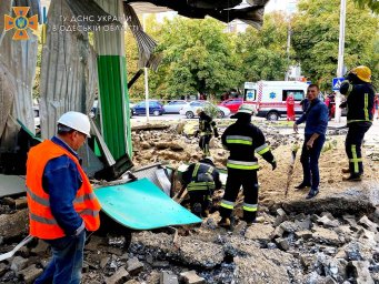 В Одессе в результате взрыва на АЗС погиб мужчина