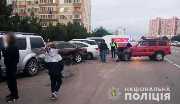 Масштабное ДТП в Черноморске