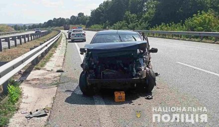 В ДТП в Полтавской области пострадали два человека