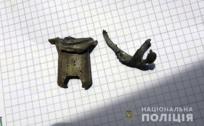 Полиция Донецкой области устанавливает обстоятельства взрыва