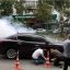 В Киеве на бульваре Леси Украинки загорелся Maserati. Появилось видео
