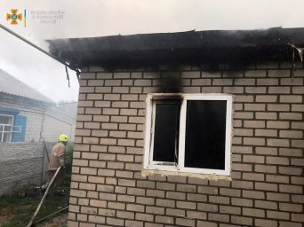 В Кременчуге при пожаре погибла пожилая женщина