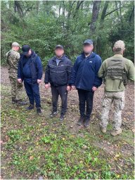 Троє чоловіків намагалися пройти через кукурудзяні поля в Угорщину. З’явилося відео