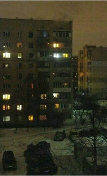 В Киеве в многоэтажном доме горела квартира