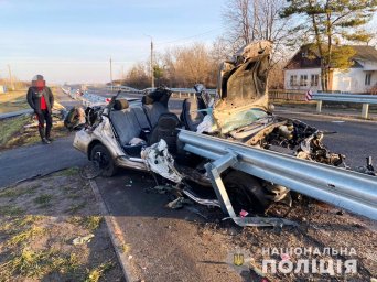 Смертельное ДТП в Запорожской области