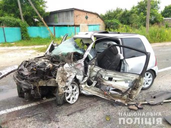 Масштабное ДТП в Киевской области