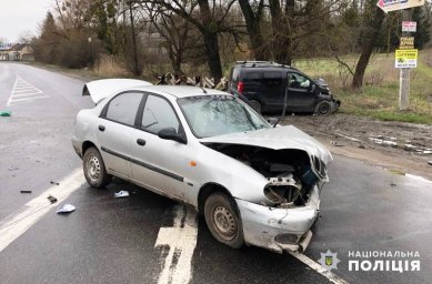 В ДТП в Хмельницкой области пострадали четыре человека