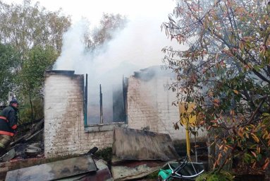 При пожаре в Черниговской области погибла женщина