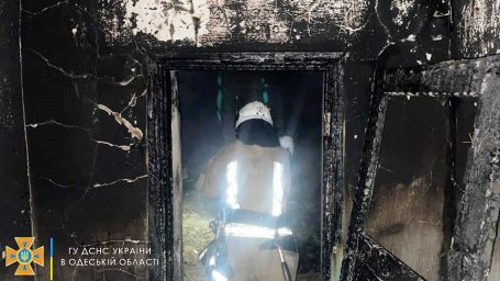 При пожаре в Одесской области погибли два человека