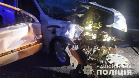В ДТП в Запорожской области погибли пять человек