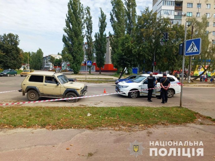 В Шостке мужчина устроил взрыв посреди улицы