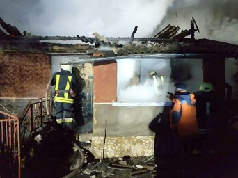 При пожаре на Львовщине погибли двое мужчин