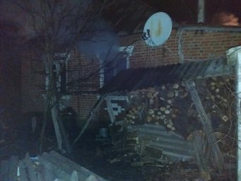 При пожаре в Харьковской области погиб мужчина